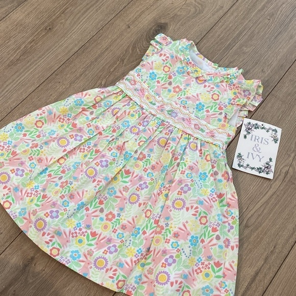 NWT Iris & Ivy Spring Dress | Size 24 Mo - Picture 3 of 7